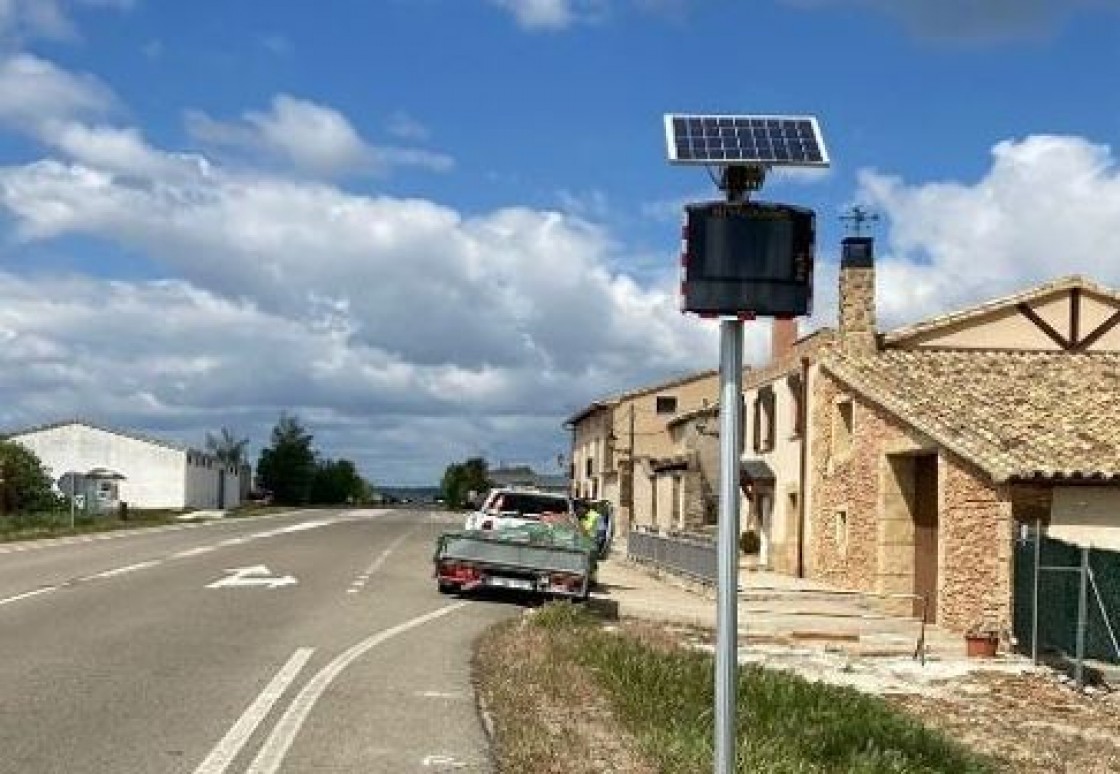 Gea de Albarracín, una de las cinco localidades donde se han instalados radares pedagógicos