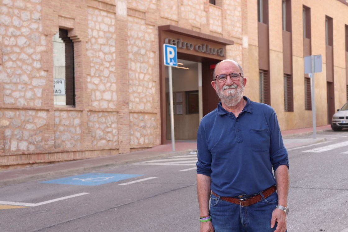 Pepe Polo, presidente de la Federación de Asociaciones vecinales de Teruel: 