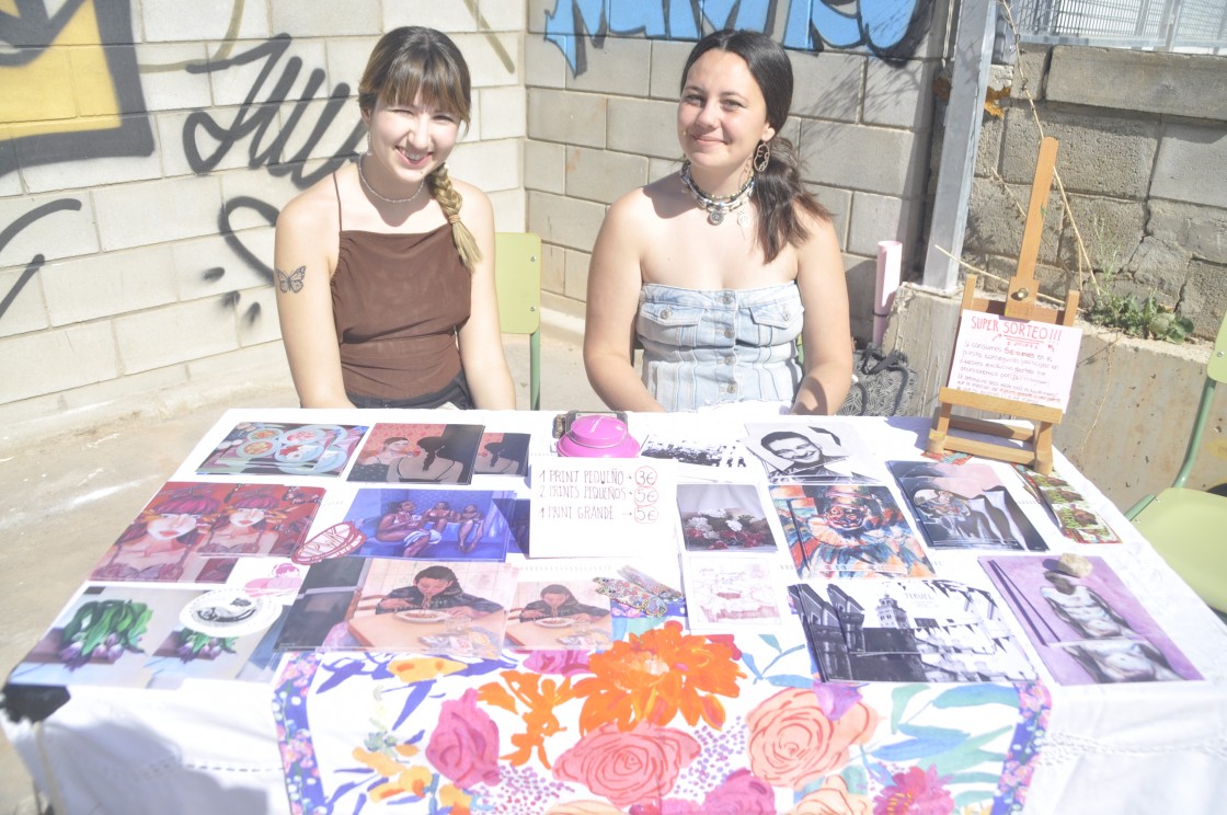 Los estudiantes de Bellas Artes de Teruel reivindican su espacio en el I BRRUM Fest