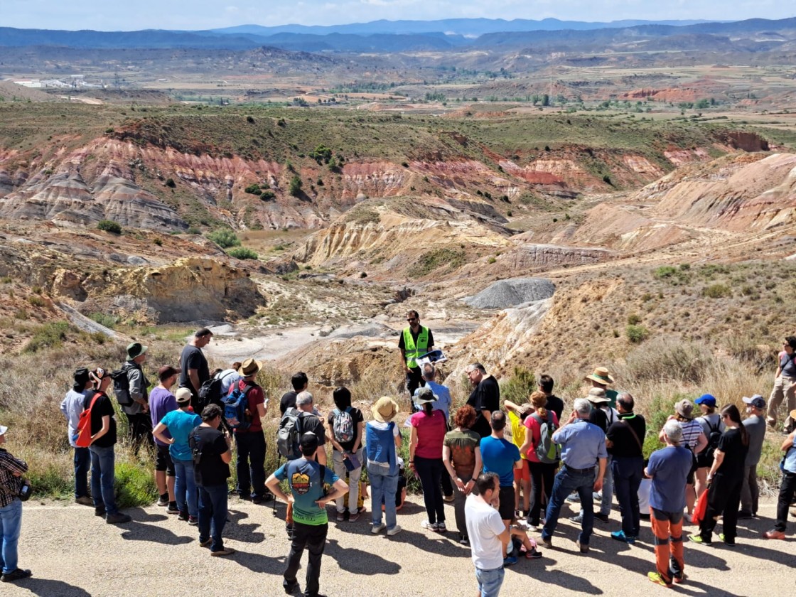 El Geolodía 23 divulga los secretos de la mina Santa María de Ariño entre 150 personas