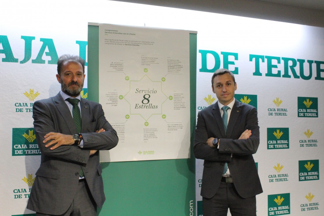 Caja Rural de Teruel se compromete a ofrecer un Servicio 8 Estrellas a todas las personas