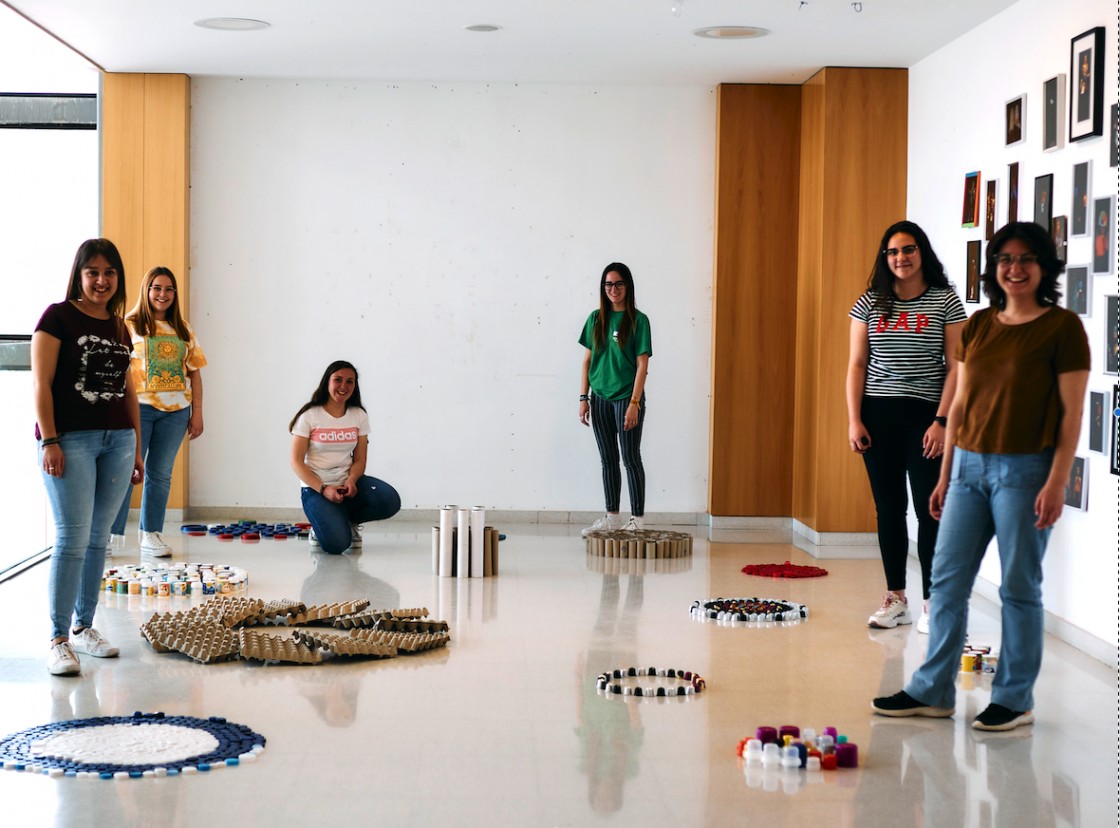 Alumnos de Magisterio de Infantil crean propuestas lúdícas inspiradas en el arte contemporáneo