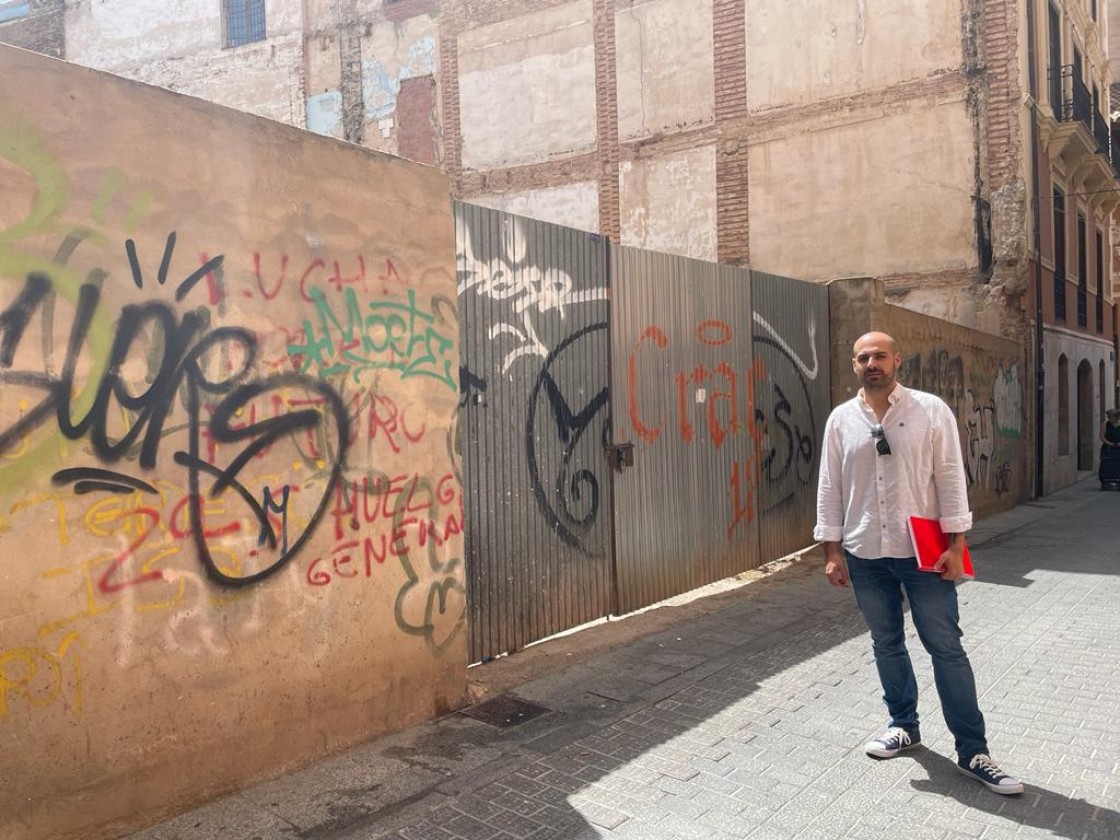 Ganar Teruel insiste en rehabilitar solares para dinamizar los barrios degradados