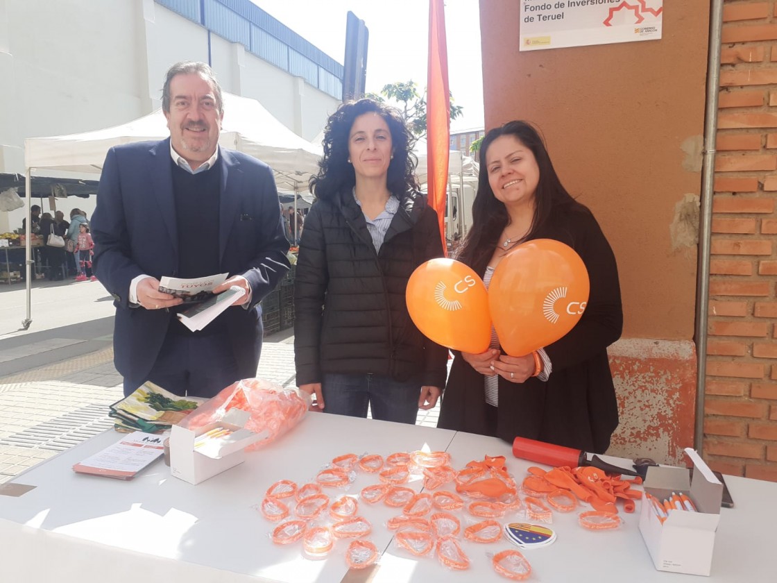 Tregón pide el voto para “consolidar el impulso” que Cs ha dado a Teruel