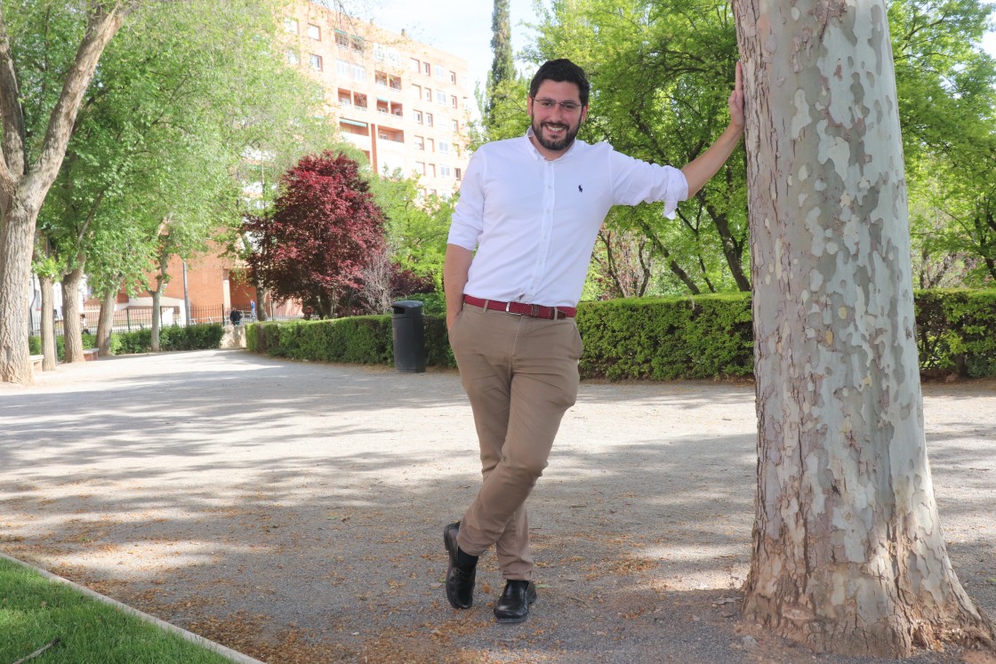 Alejandro Nolasco, candidato de Vox en el Ayuntamiento de Teruel: “Yo estoy dispuesto a buscar una mayoría alternativa a los grupos de izquierdas”