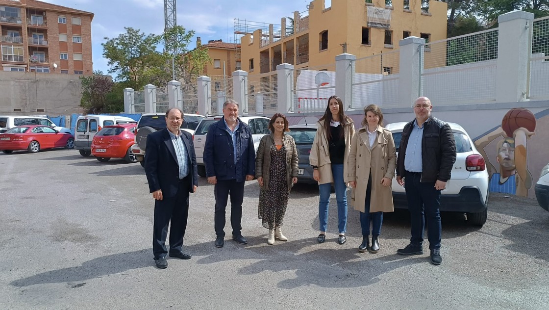 El PP propone un espacio verde y un parquin arbolado en la calle Santa Amalia de Teruel
