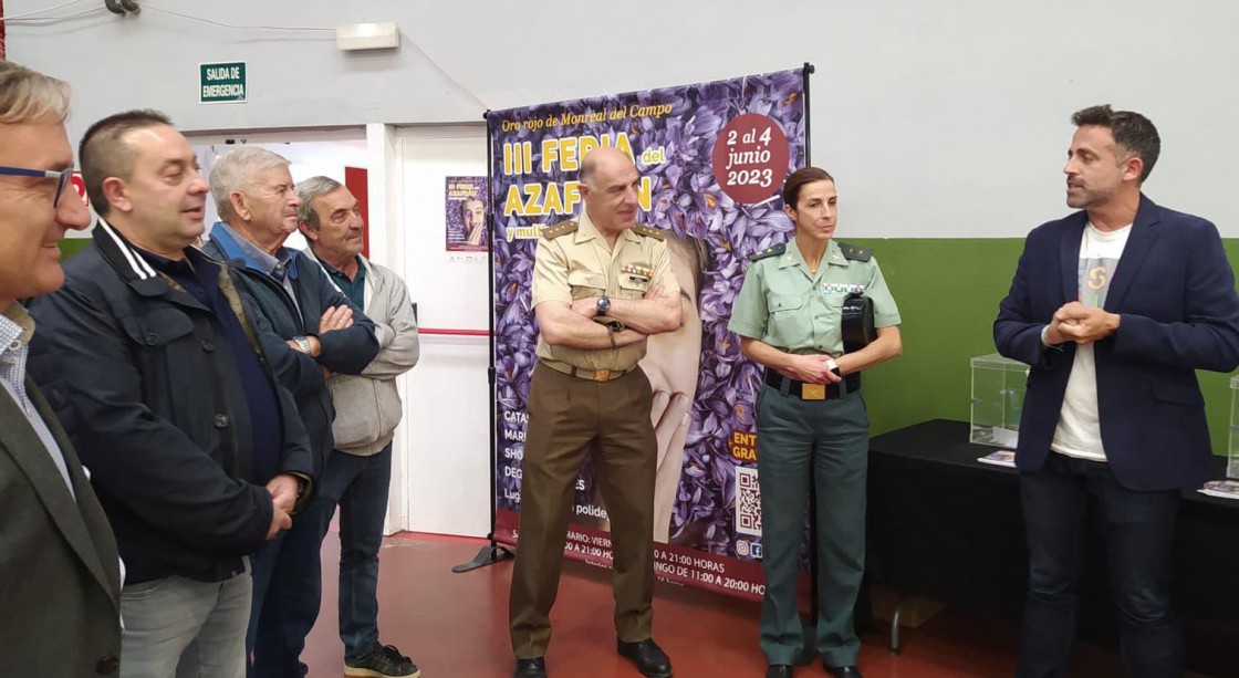 La III edición de la Feria del Azafrán echa a andar en Monreal del Campo