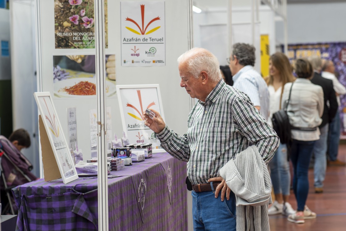 Presentada en Monreal la marca certificada del azafrán para dar el consumidor garantías de calidad y origen