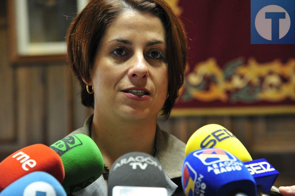 La alcaldesa de Teruel reprocha a Lambán su foto con Susana Díaz para defender la línea Algeciras-Tarragona
