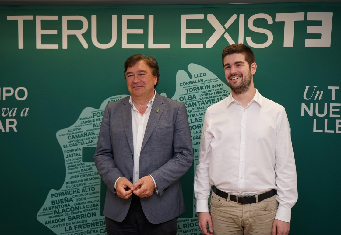 El joven economista Diego Loras encabeza la lista de Teruel Existe al Congreso de los Diputados