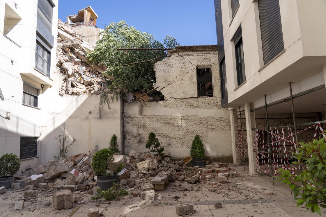Realojadas otras cinco familias afectadas por el derrumbe de la calle San Francisco