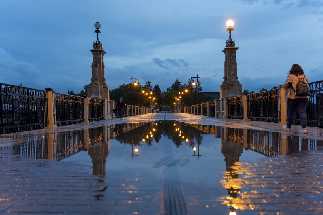 La lluvia caída en la capital en la primera quincena de junio triplica la media histórica