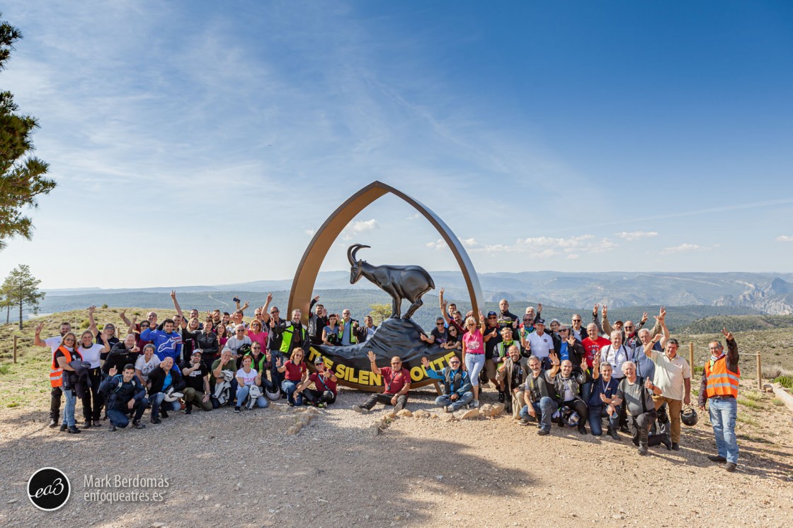 Más de 70 moteros asisten a los premios Mototurismo en Villarluengo