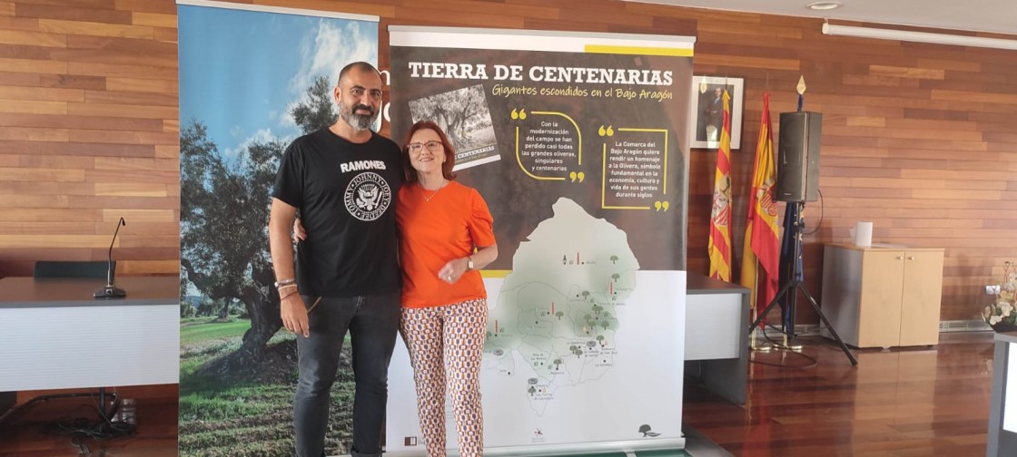 Una exposición itinerante habla de las oliveras más vetustas del Bajo Aragón