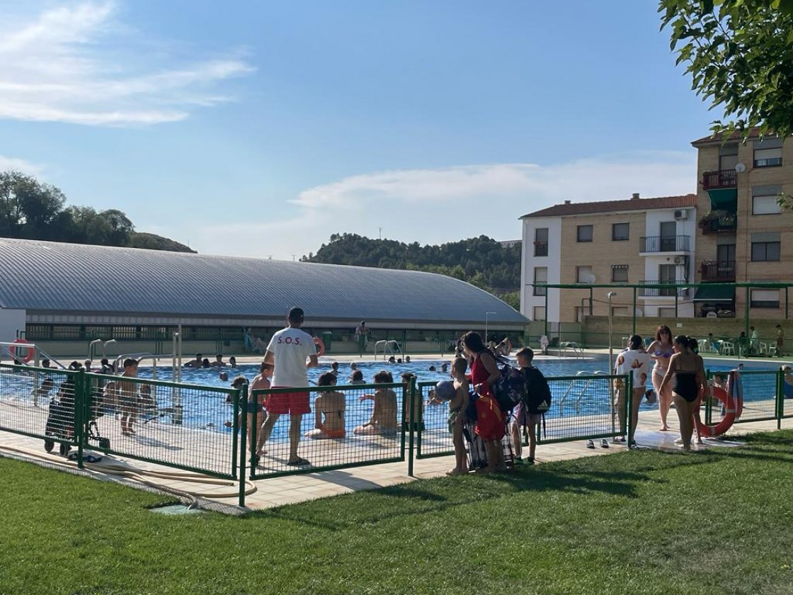 Híjar, con 40,2 grados, lidera las máximas en Aragón este domingo