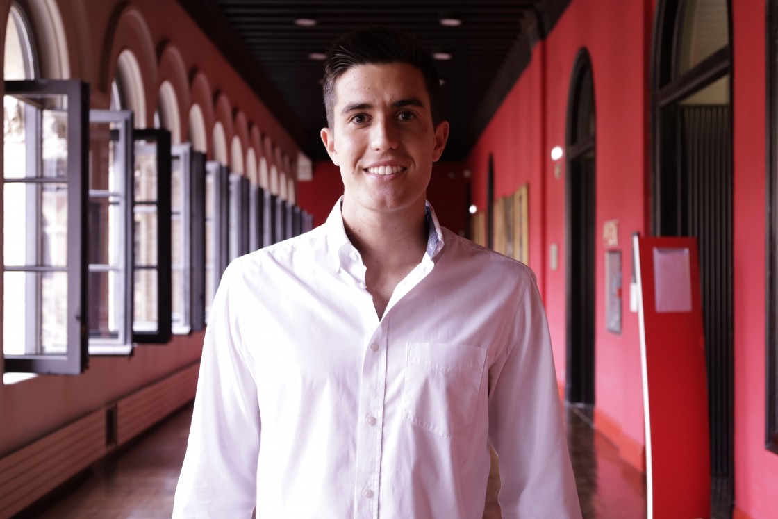 El turolense Diego Esteban, premio del Consejo Social de la Universidad