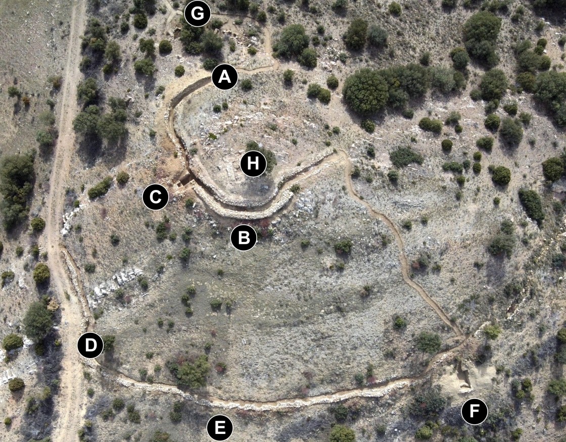 Patrimonio bélico Comunidad de Teruel: La última defensa: El Portachuelo de Escorihuela y Castelfrío, en la Sierra de El Pobo