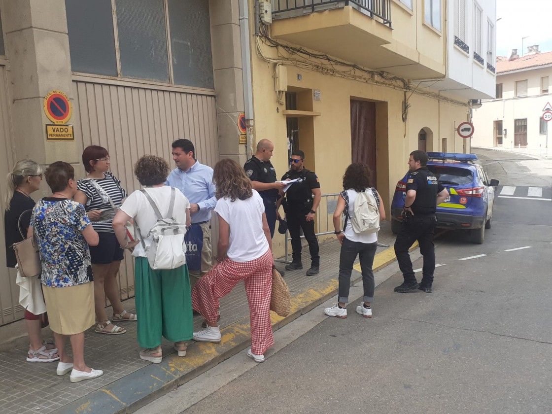 El Ayuntamiento de Alcañiz mantendrá precintados y desalojados dos portales de la Ronda de Belchite durante el fin de semana