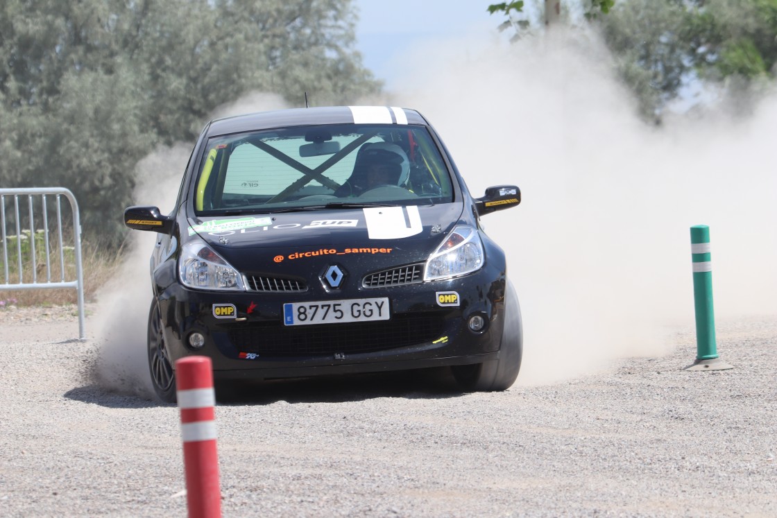 David Tesán  se alza a la primera posición del autonómico de slalom tras ganar en Borja