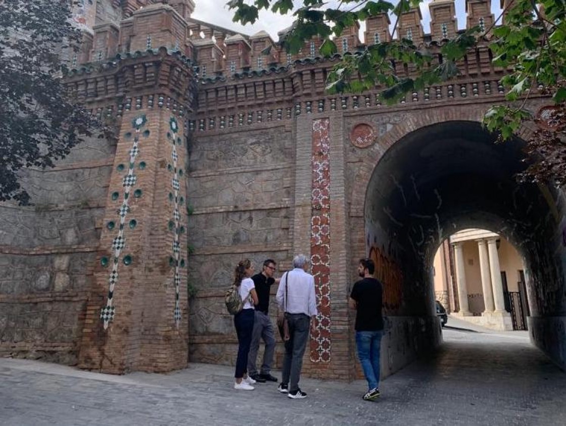 La Fundación Santa María de Albarracín comienza los trabajos de restauración de la Escalinata de Teruel