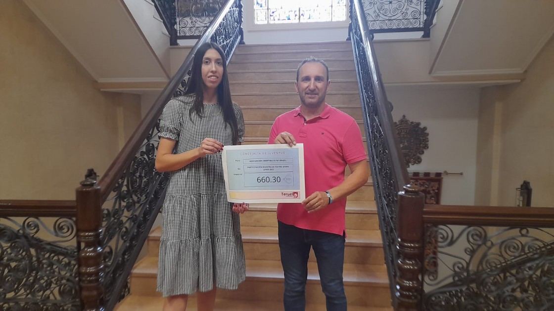 Martina es mi Ángel recibe 660 euros de la XXVI Muestra de Teatro Joven