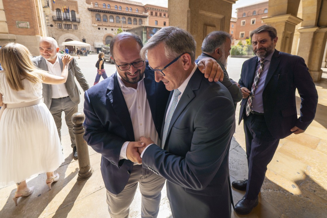 El presidente de la Diputación confirma que Rafael Samper, del PAR, será el vicepresidente segundo de la institución