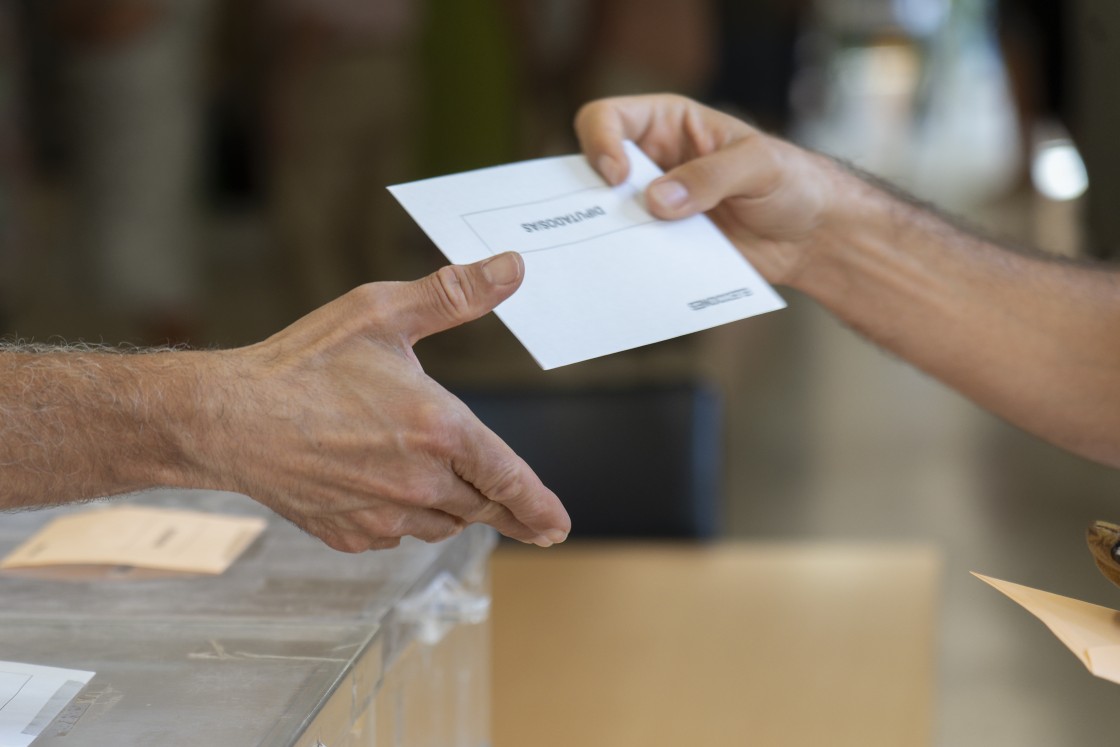 La participación en la provincia de Teruel baja 3,81 puntos a las 18 horas y se queda en el 54,26 %