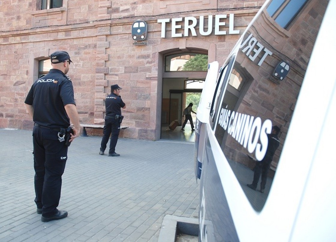 La delincuencia sube un 2,9 % en Aragón en el primer trimestre del año y en Teruel se llega al 13,4 %