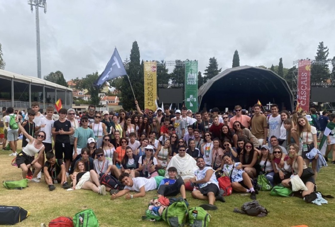 Turolenses en la JMJ: “Llevamos el nombre de Teruel por donde vamos”