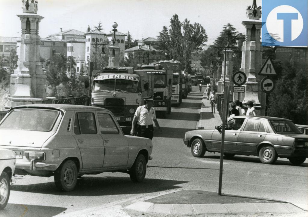 El tráfico en Teruel: ‘Al baño, en coche’... y hasta a por el pan, 25 años después