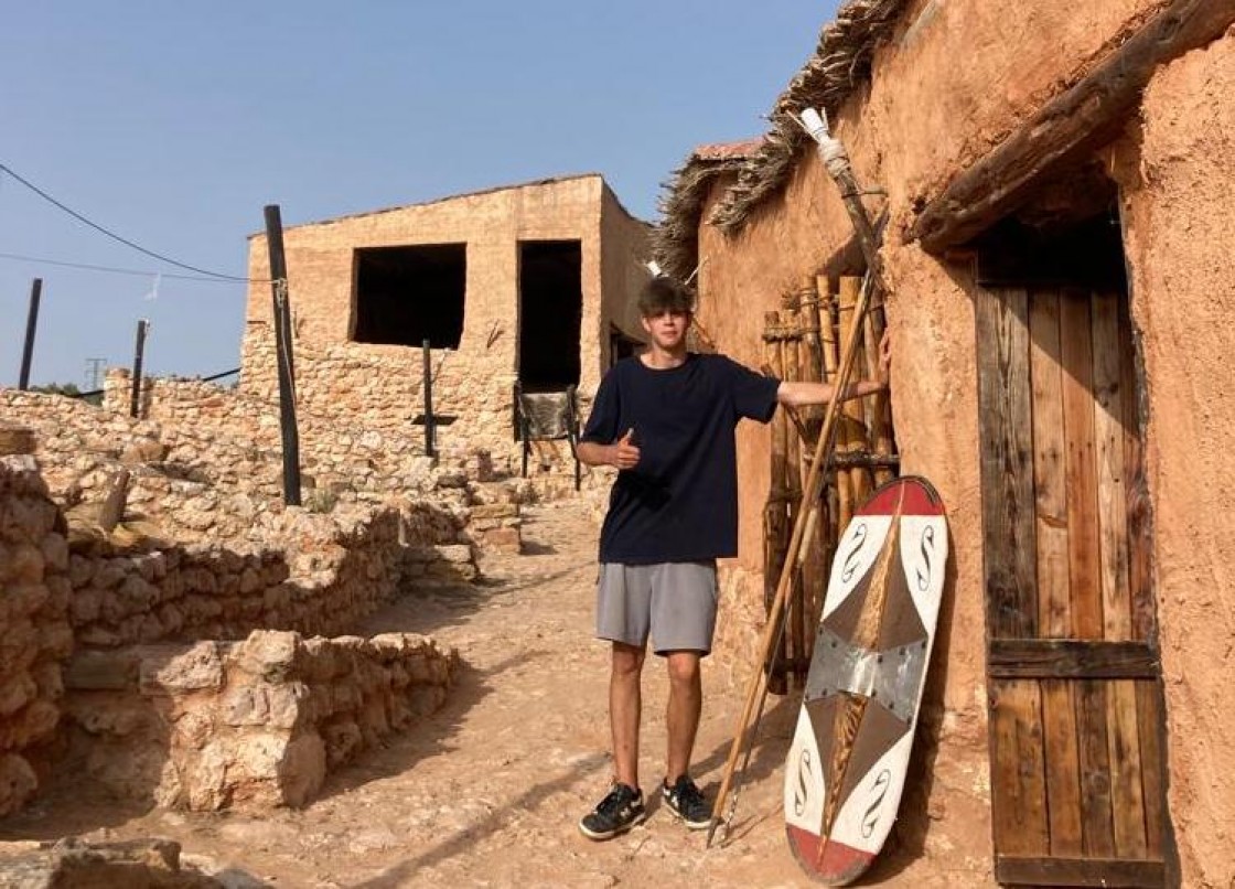 Gaspar Segovia, voluntario en El Cabo:
