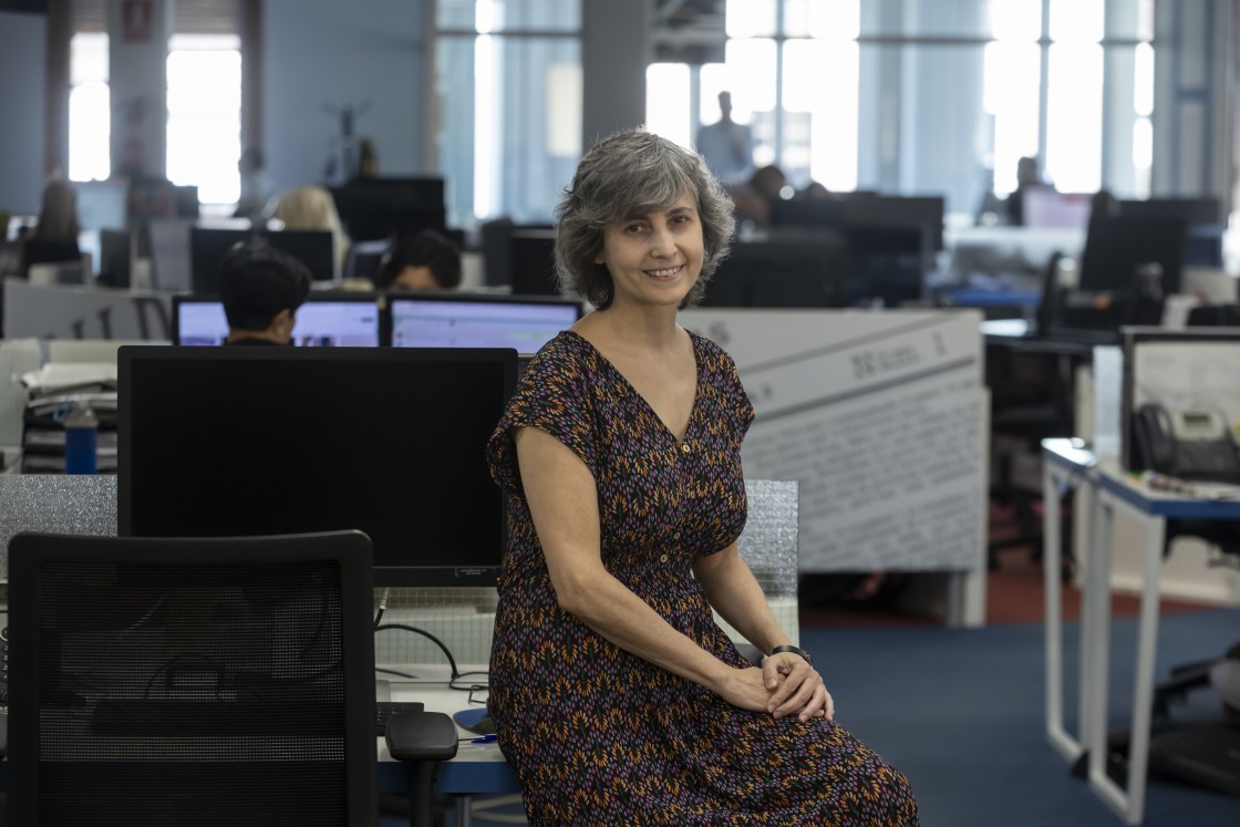 Pilar Perla, coordinadora del suplemento Tercer Milenio de Heraldo de Aragón: 