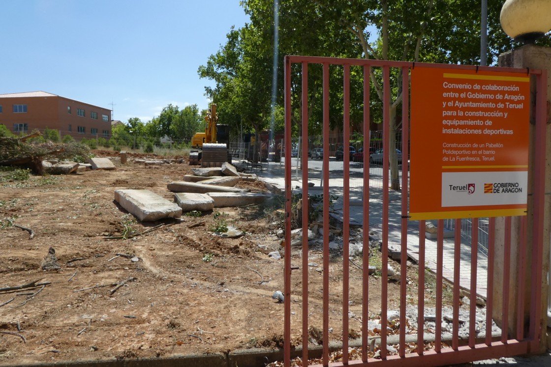 Comienzan las obras de construcción del nuevo pabellón multiusos del barrio de La Fuenfresca