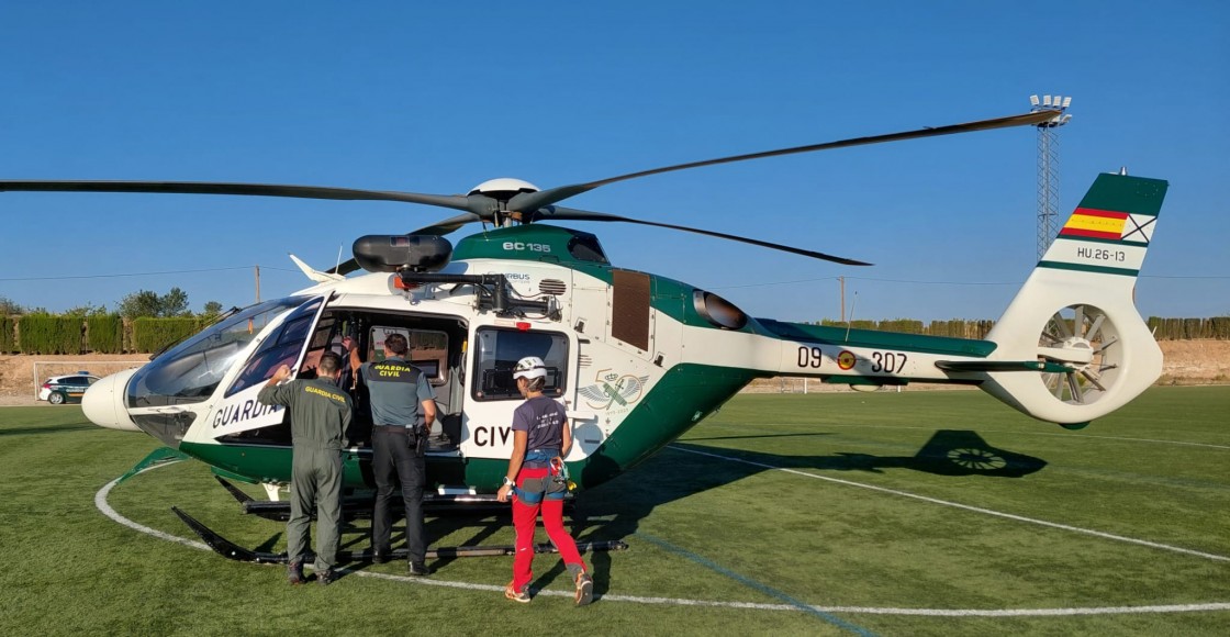 La Guardia Civil localiza sano y salvo en La Ginebrosa al ciudadano francés desaparecido en Calanda