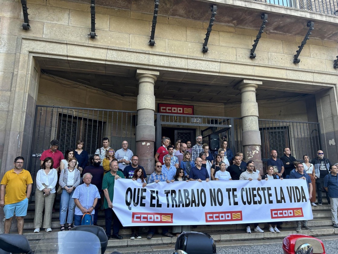 CCOO pide al Gobierno de Aragón que aumente la inspección ante la siniestralidad laboral con diez muertos en dos meses