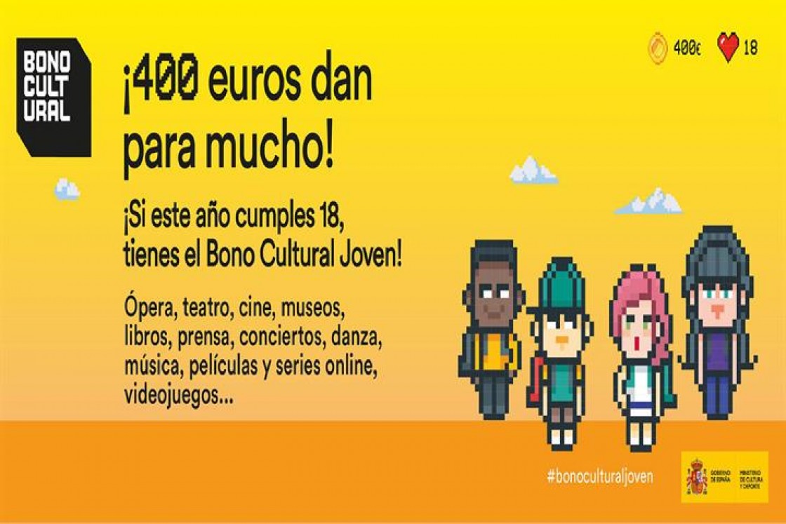 522 jóvenes turolenses de 18 años han solicitado el Bono Cultural Joven