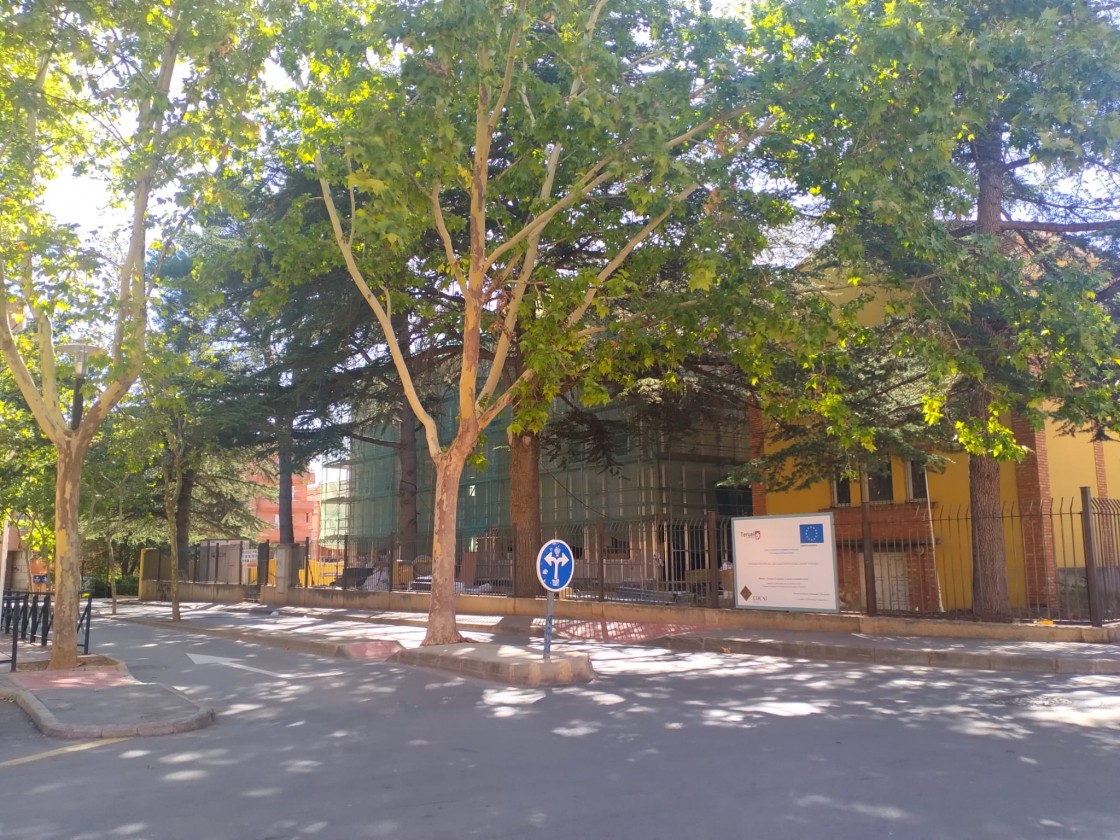 El centro sociocultural  de San León de Teruel se encuentra al 25%  de ejecución