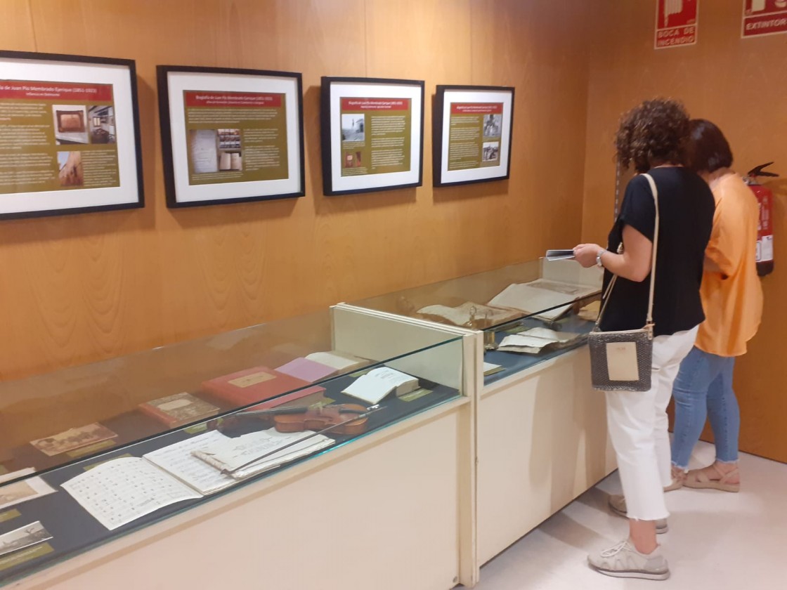 Un repaso al regeneracionismo bajoaragonés en la exposición sobre Juan Pío Membrado en la Biblioteca de Alcañiz