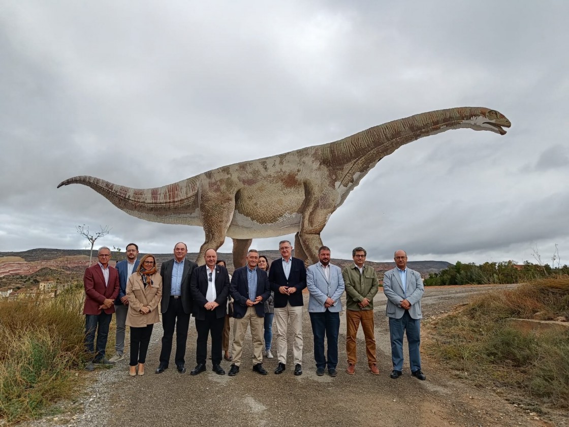 Un Turiasaurus de más de 30 metros ya “camina” en Riodeva