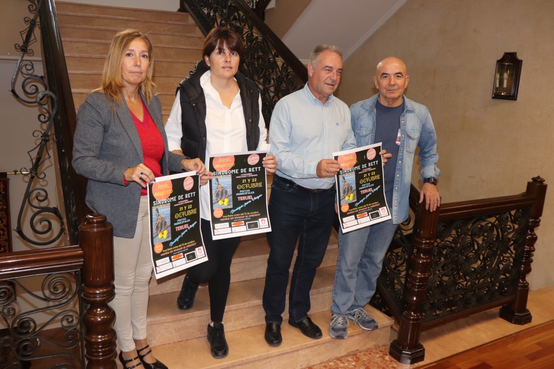 Veintinueve parejas jugarán a pádel contra el Síndrome de RETT