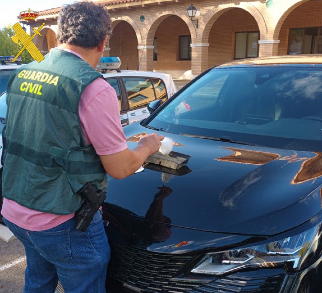 La Guardia Civil de Teruel identifica a un conductor, implicado y responsable de un accidente de tráfico, por abandonar el lugar tras producirse el siniestro