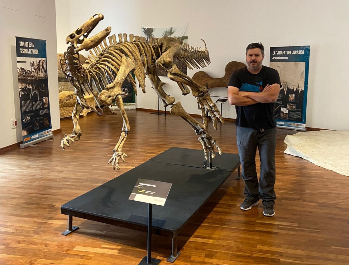 Marco Antonio Bernal, director del centro PaleoMágina en Jaén: “La Fundación Dinópolis es un modelo de cómo hacer de los fósiles un motor económico”