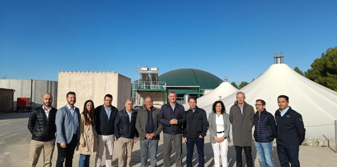 La planta de purines de Valderrobres está ya produciendo biogás