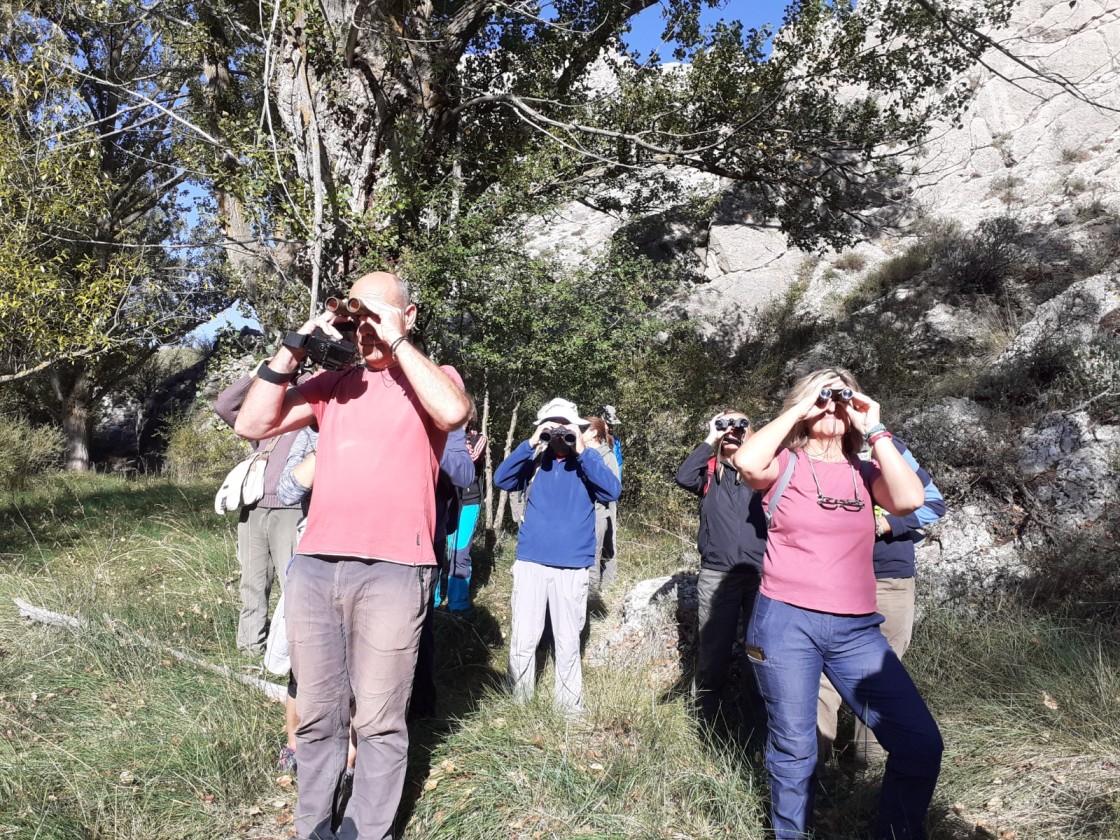 Los Leader concluyen en Alcaine su ruta por la provincia para observar a la fauna autóctona