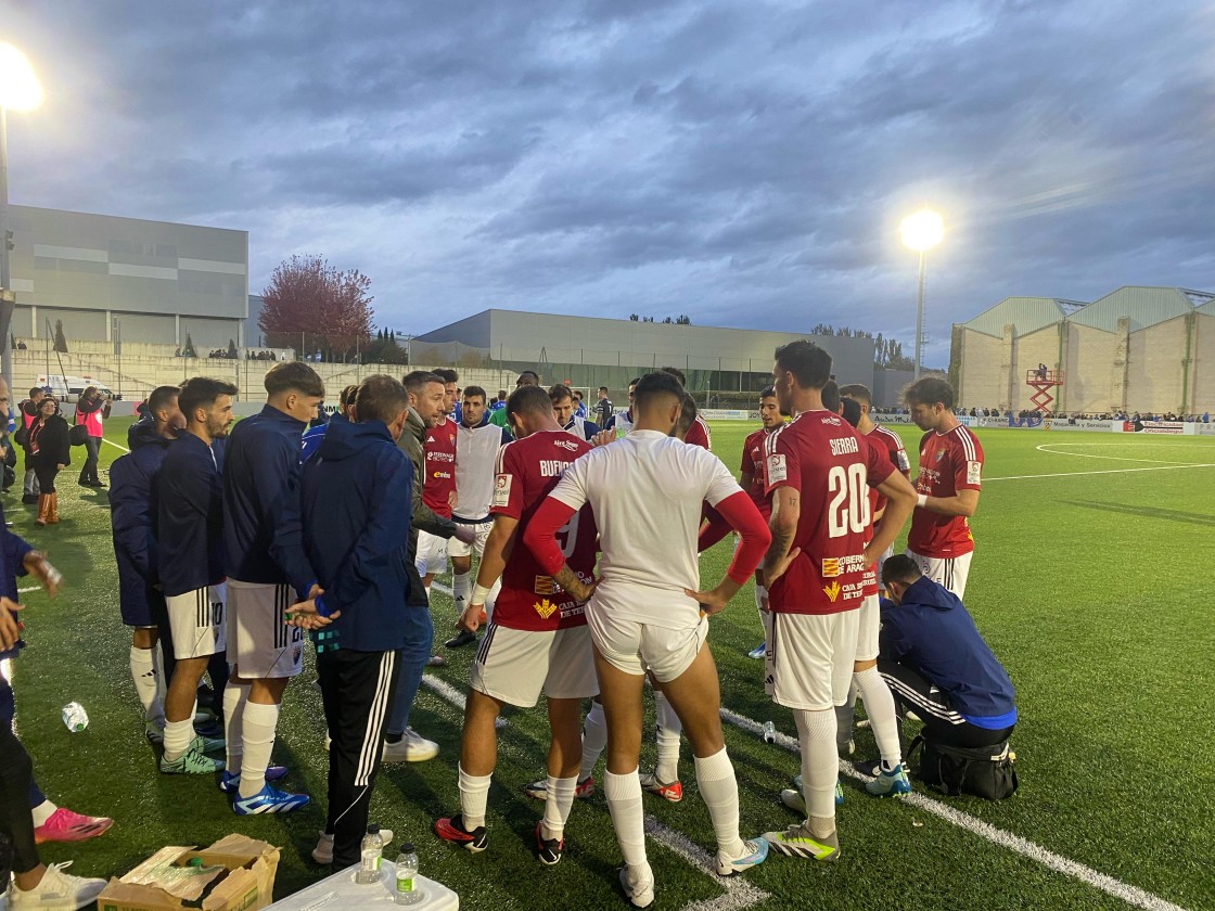El CD Teruel fracasa ante el Valle de Egüés y queda eliminado de la Copa del Rey en la prórroga (1-0)