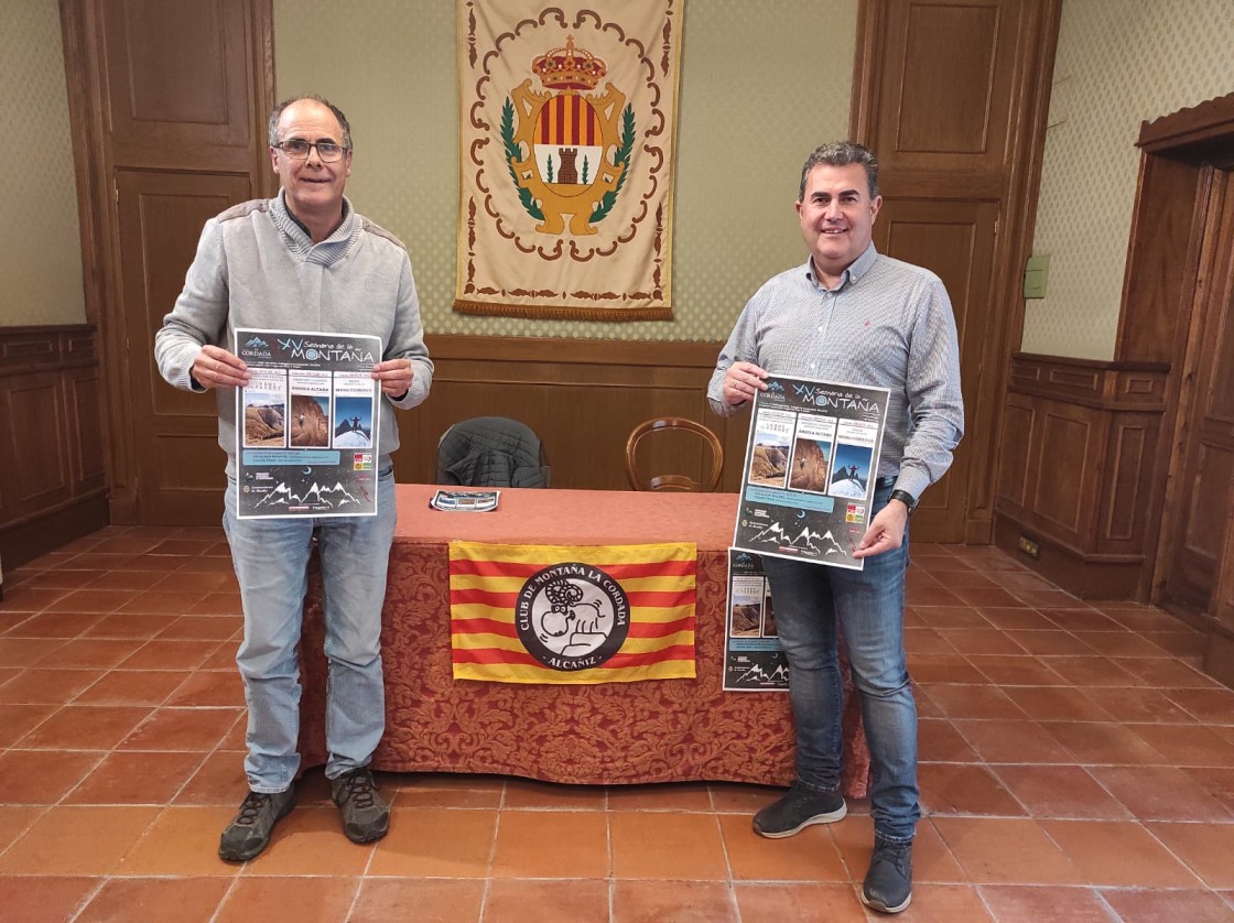 La Semana de la Montaña de La Cordada arranca en Alcañiz con charlas de alta tecnificación