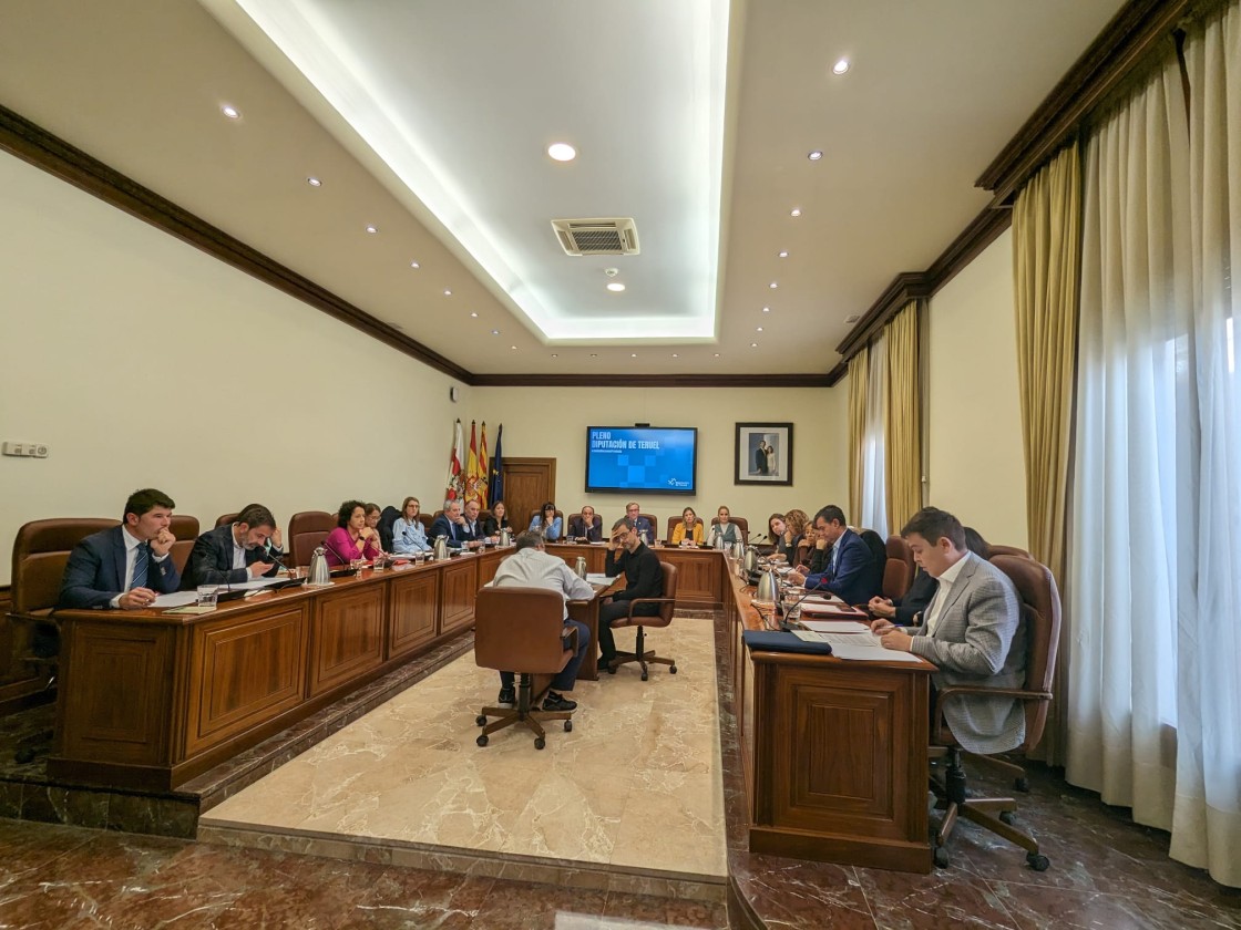 La Diputación aprueba una moción contra la Ley de Amnistía con los votos del PP y del PAR