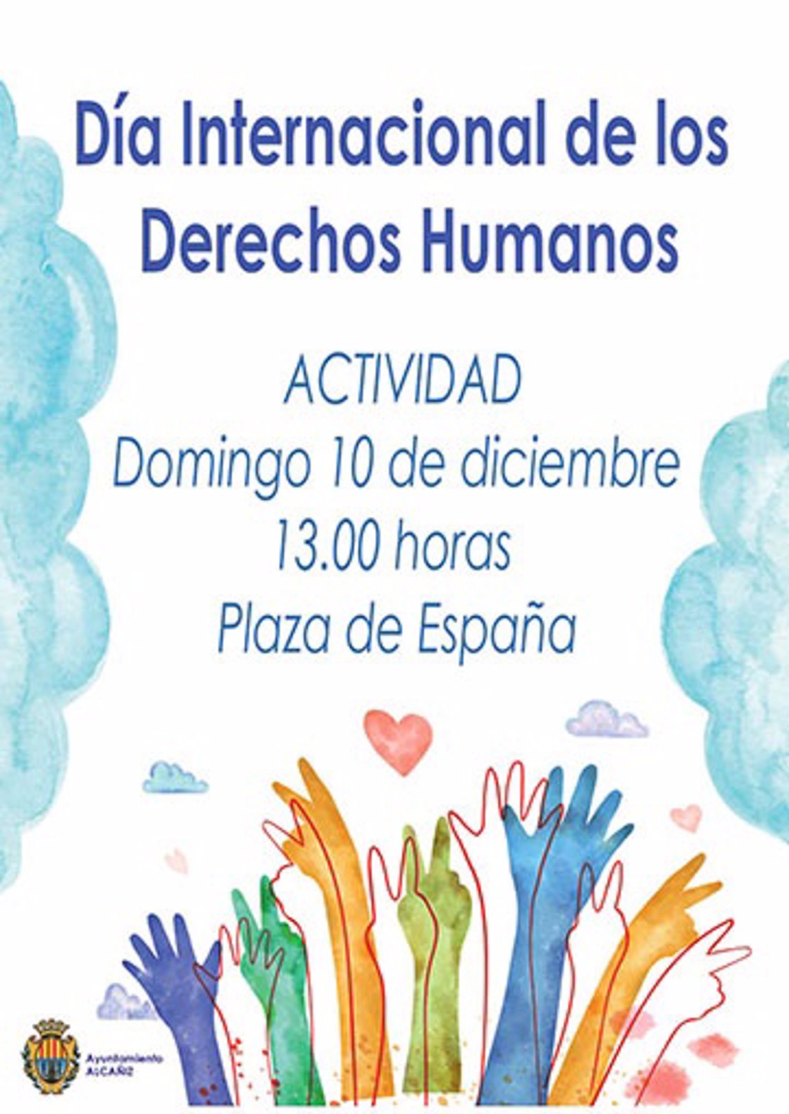 Alcañiz conmemora este domingo el Día de los Derechos Humanos