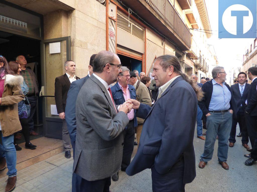 Lambán considera “prioridad absoluta” el Cantábrico-Mediterráneo por Teruel