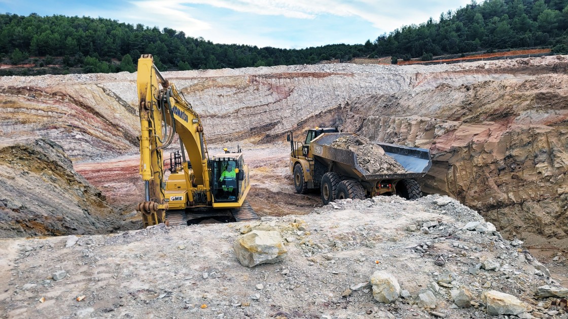 Vesco Clays Spain pone en marcha la producción de materias primas cerámicas en Berge